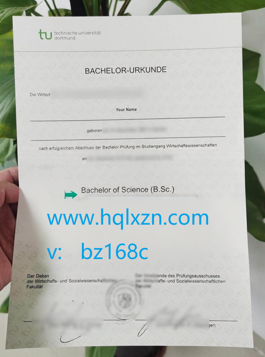 作为北莱茵第二大工业大学：如何购买多特蒙德工业大学毕业证？ loading=