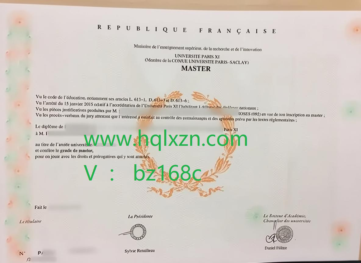 巴黎第十一大学文凭如何快速定制，How to buy Paris XI diploma? loading=